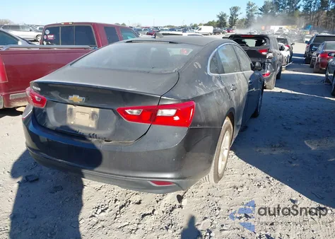 2017 Chevrolet Malibu Ls from USA, damaged, VIN 1G1ZB5ST7HF195389